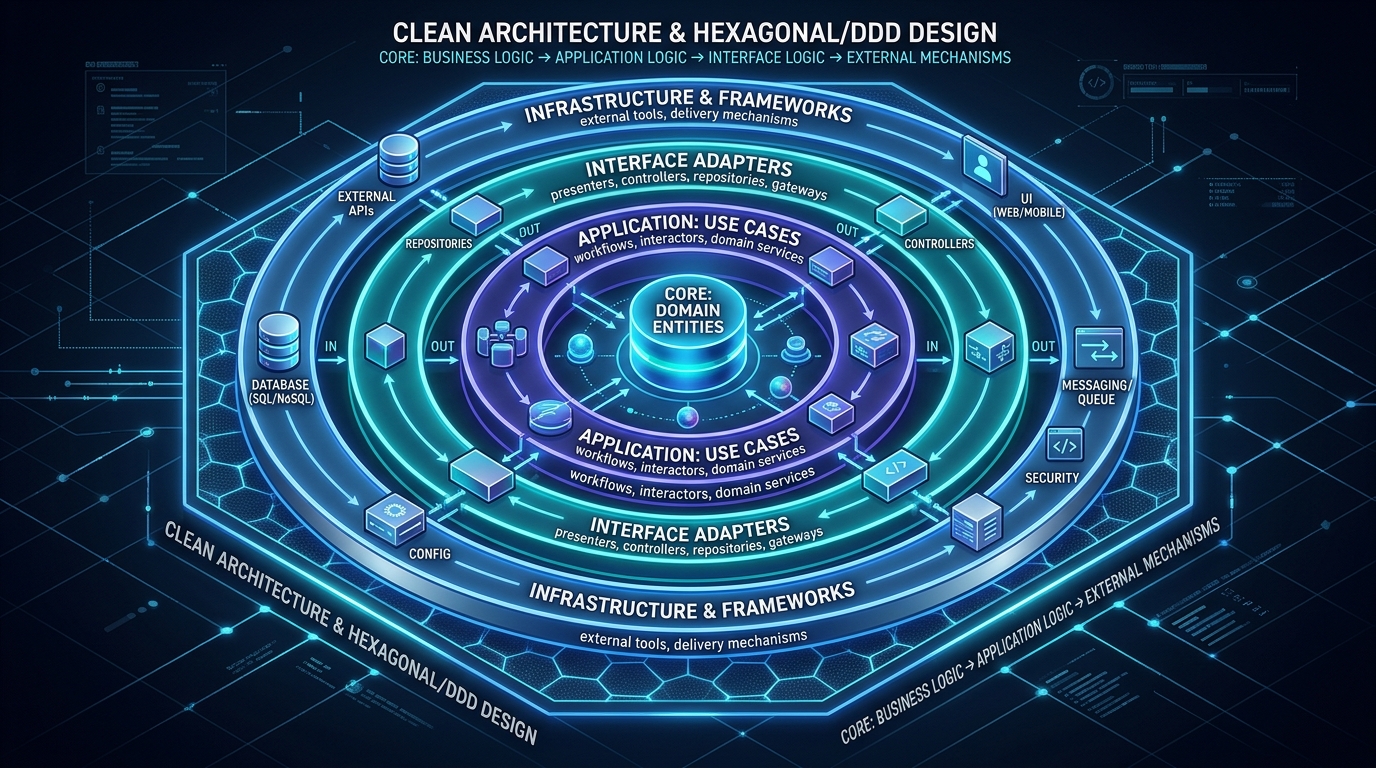 Hexagonal Architecture (Ports and Adapters): Test Edilebilir Kurumsal Yazılım